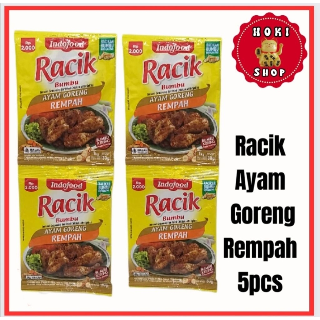 

Racik Ayam Goreng Rempah 5pcs / Racik Ayam Rempah