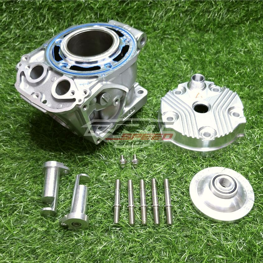 BLOCK SETT HEAD STD & PORTING PACKING & NON PACKING KAWASAKI NINJA 59 OPEN AOR 77 RACING THAILAND