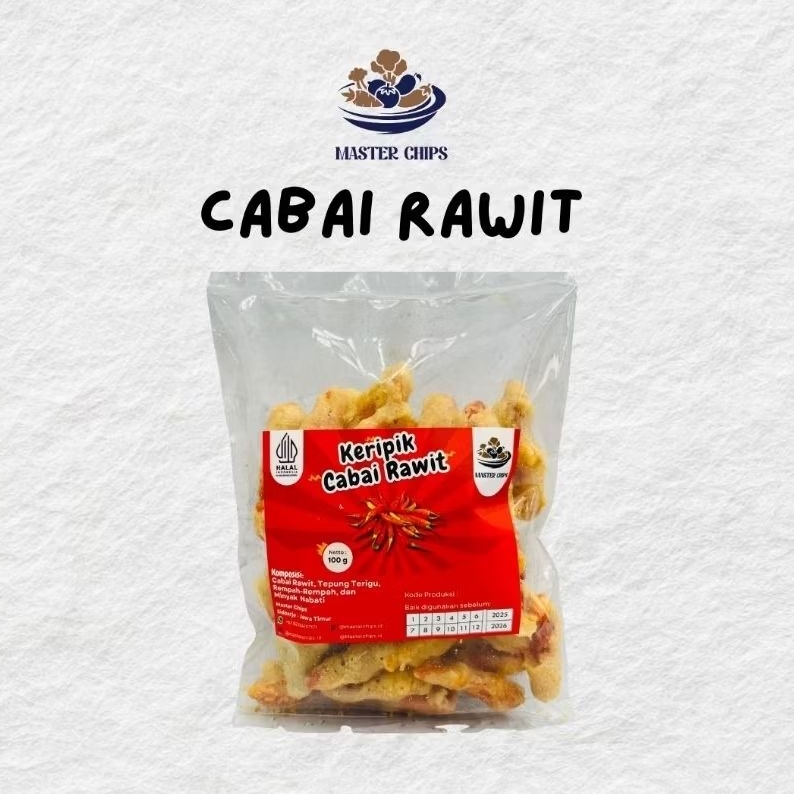 

KERIPIK CABAI RAWIT | 100g – Pedas Nendang Nampol, Kriuknya Bikin Nagih!