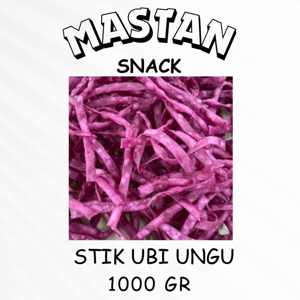 

[1kg] Stick Ubi Unggu Stik Singkong Jalar Ungu