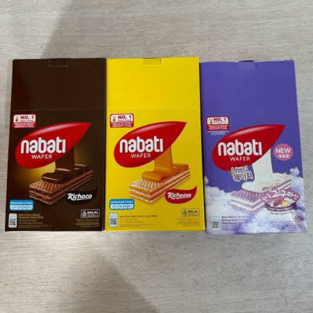 

nabati wafer 500 renceng isi 20pcs