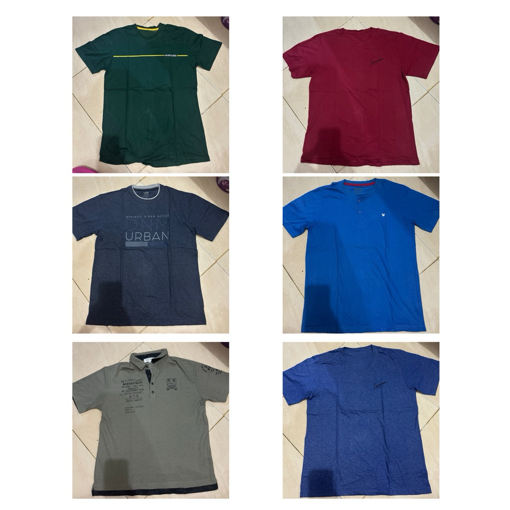 Kaos larusso, walrus, cole/ atasan pria