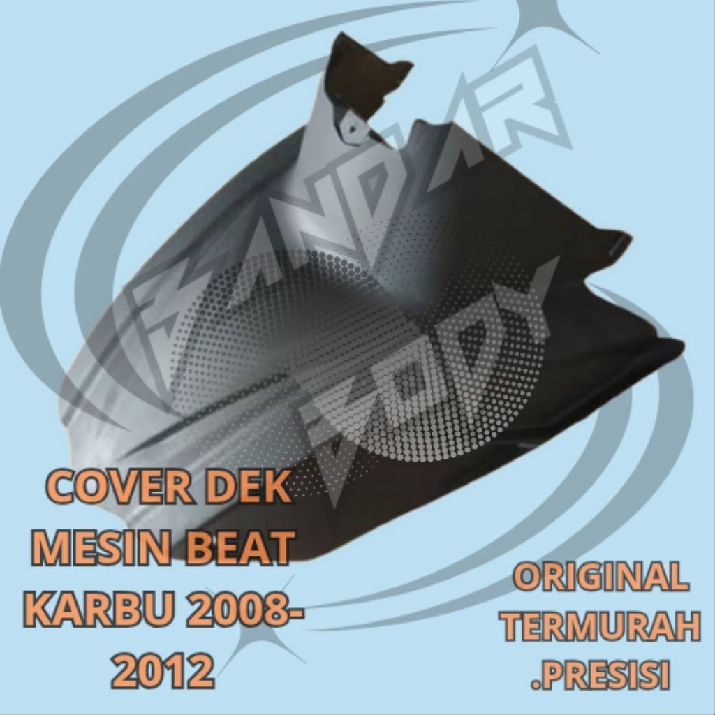 Body Motor Dek Mesin Beat Karbu Tahun 2008-2012-Cover Dek Mesin Beat Karbu Original Awet Termurah
