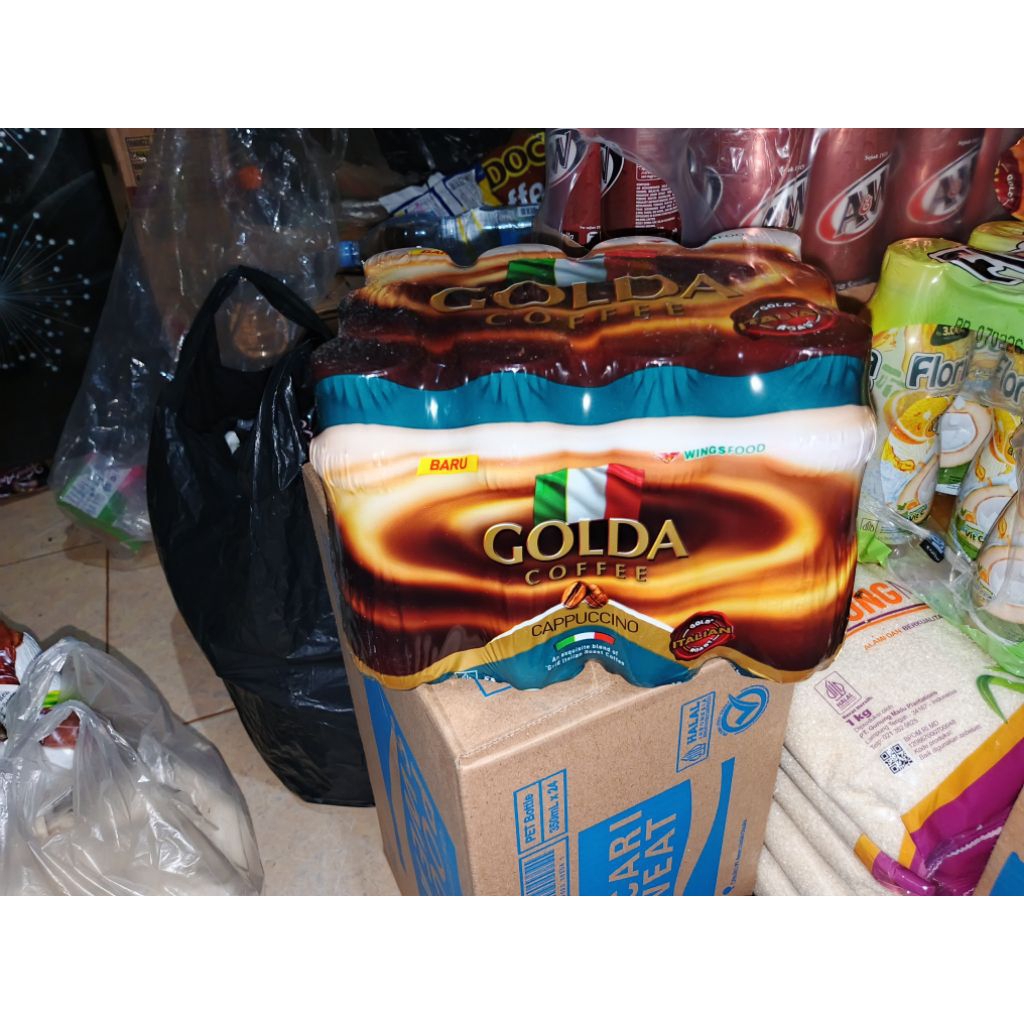 

Golda Coffe 200ml I Pack Isi 12 Botol