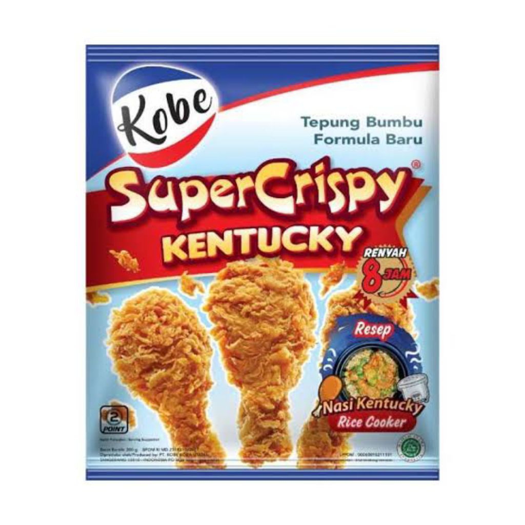 

Kobe Tepung Bumbu Kentucky Super Crispy 200 gram