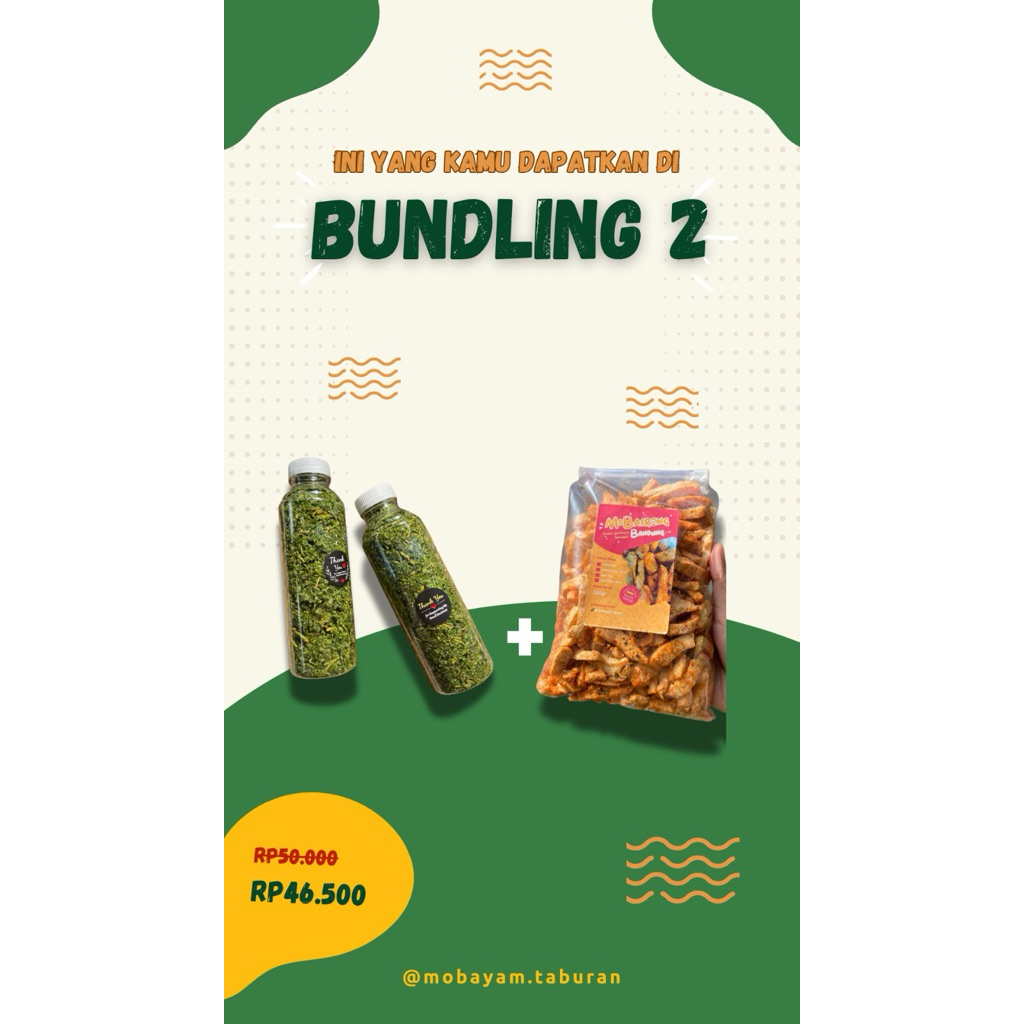 

PAKET BUNDLING 2 (tulis varian rasa di note)