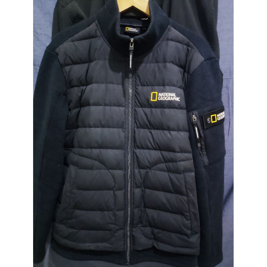 Jaket Natgeo Semi Puffer Original