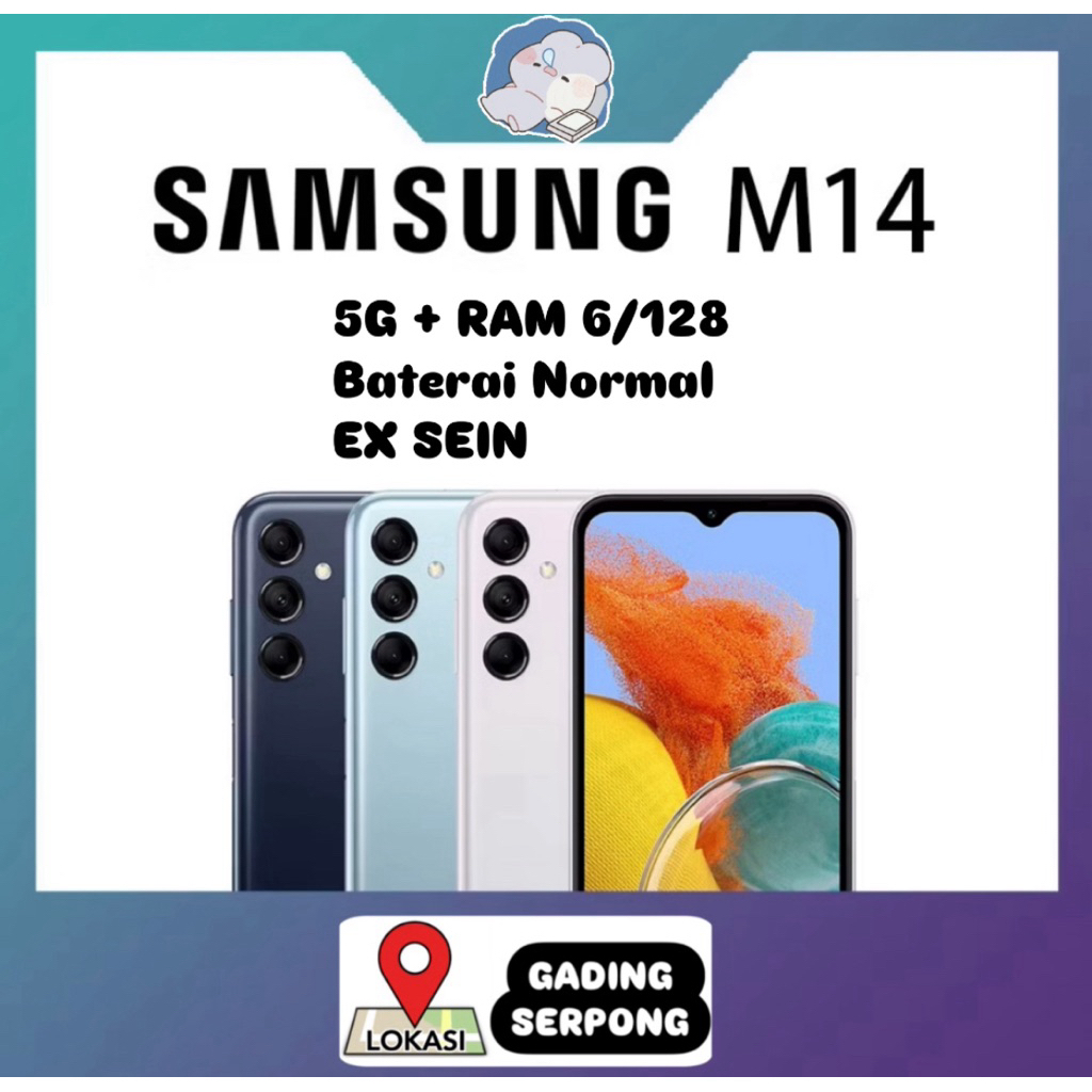 SAMSUNG GALAXY M14 5G EX SAMSUNG RESMI INDONESIA