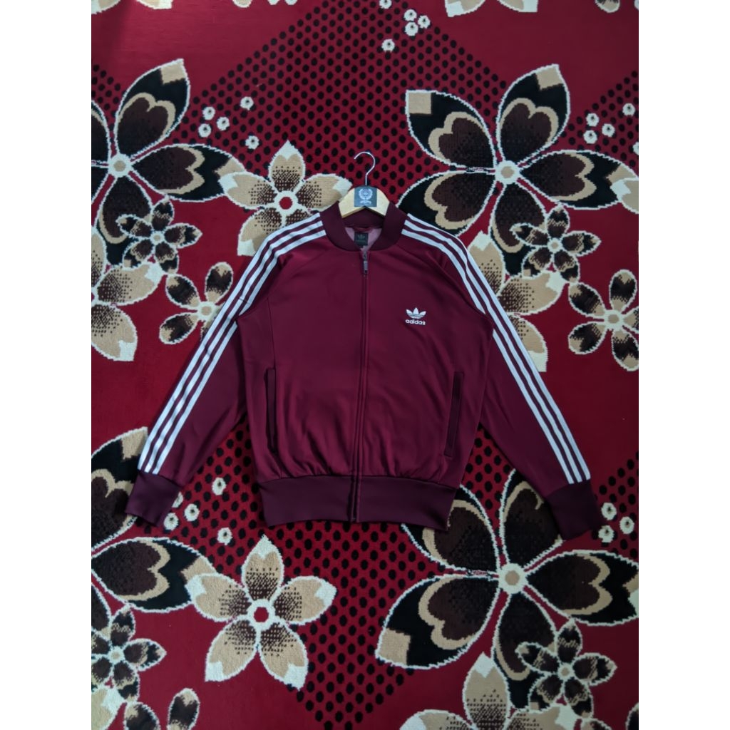 Tracktop Adidas Sst Maroon