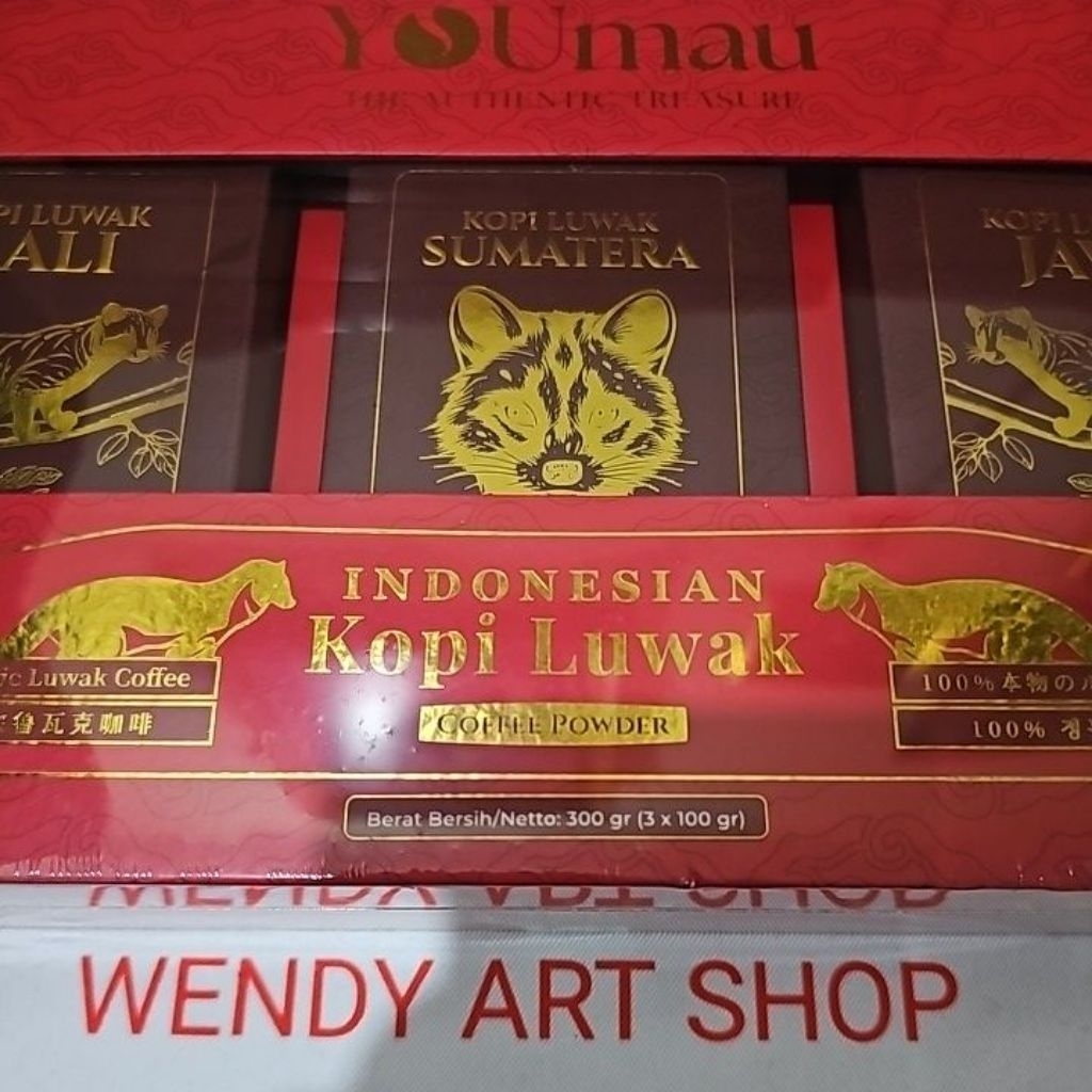 

Kopi Luwak +/- 300 Gram Berkualitas