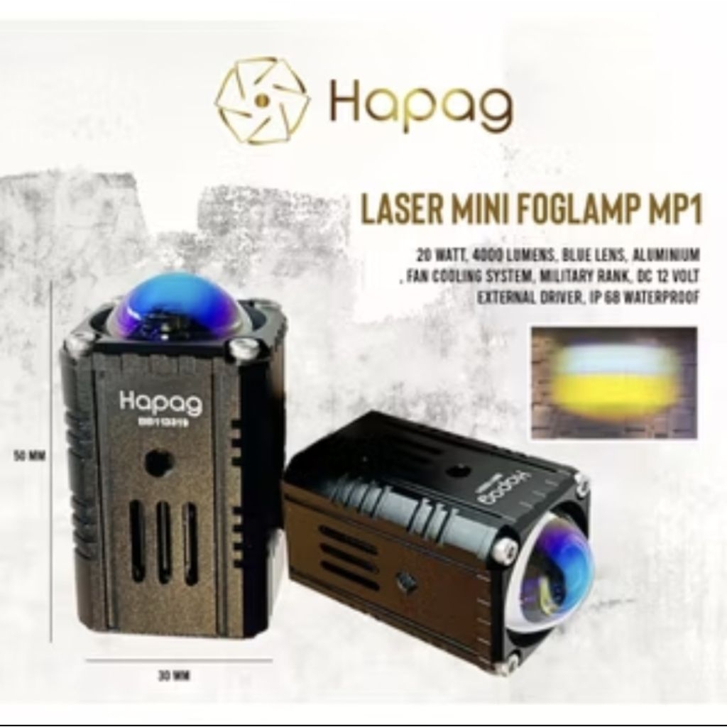 Mycoolcell Mini Laser Hapag X1 Mp1 20 Watt Merk Hapag