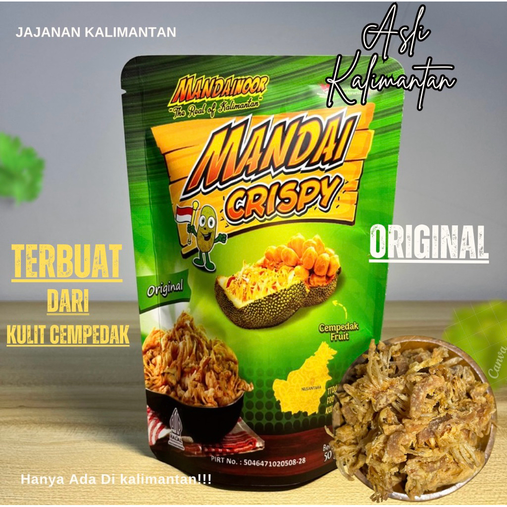 

Mandai Crispy Cempedak Original Asli Kalimantan
