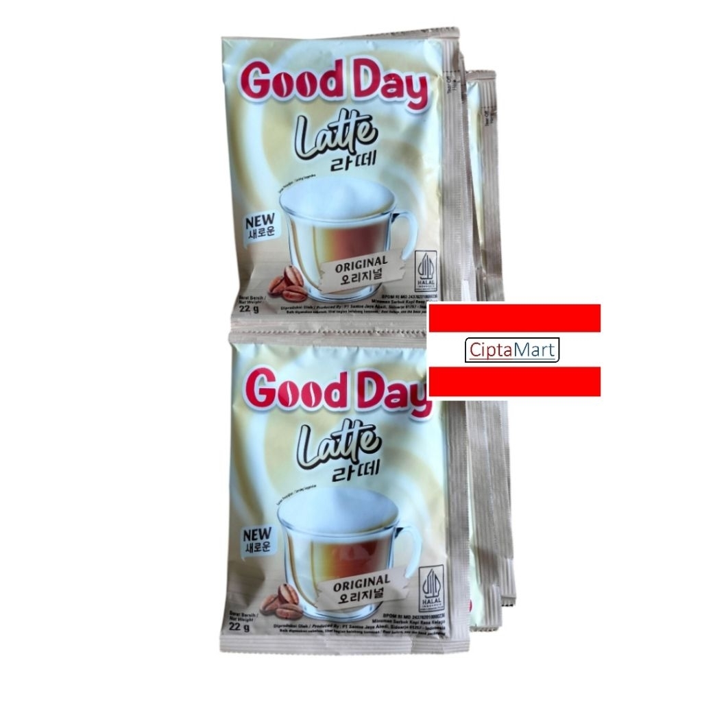 

Good Day Latte Original 10 x 22gr sachet