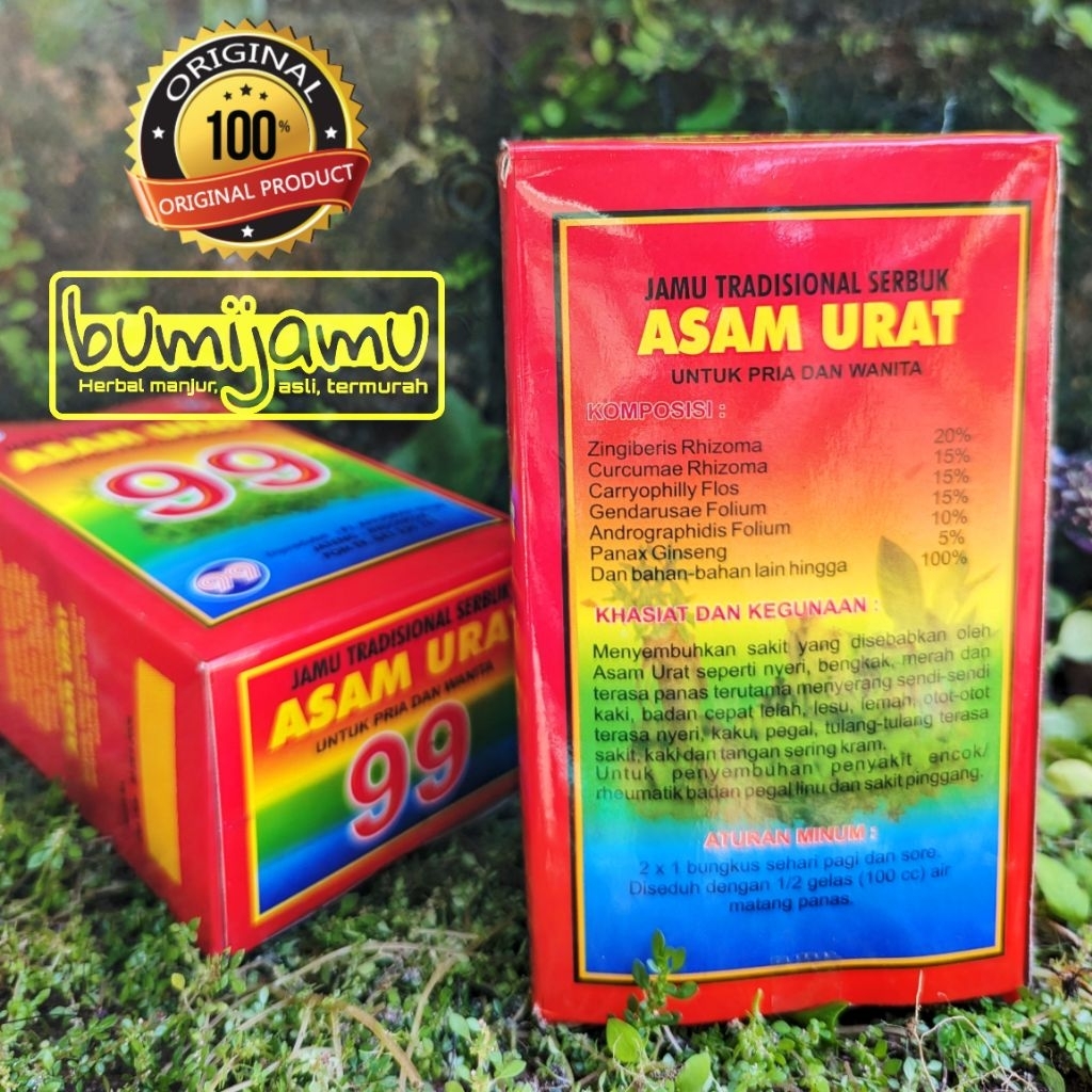ASAM URAT 99 JAMU SEDUH