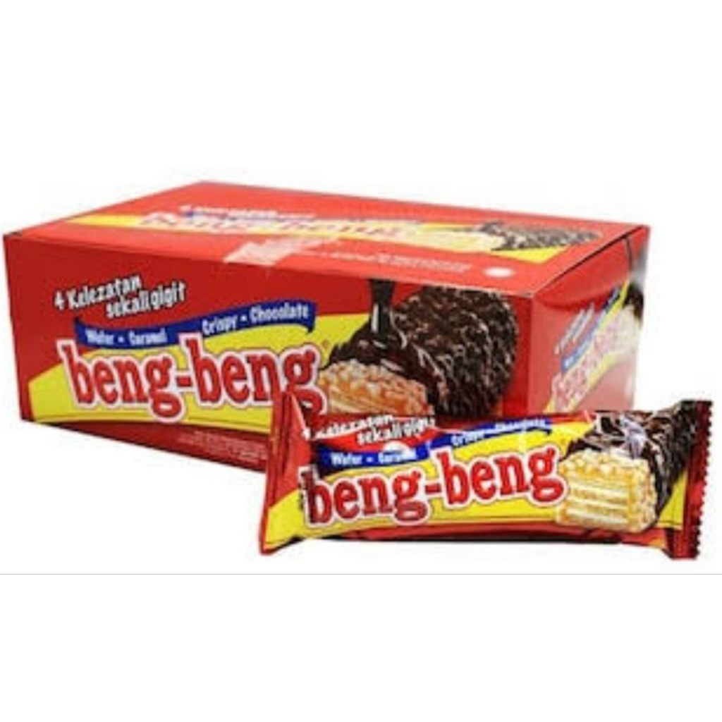 

( per box) beng beng 1box isi 17bungkus x 22gram.