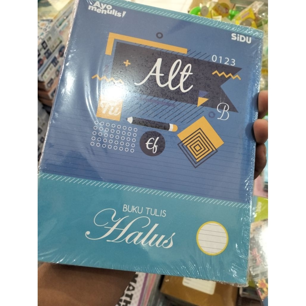 

1pack / 10 Buku halus, kotak kecil dan kotak Tanggung 38lmbar