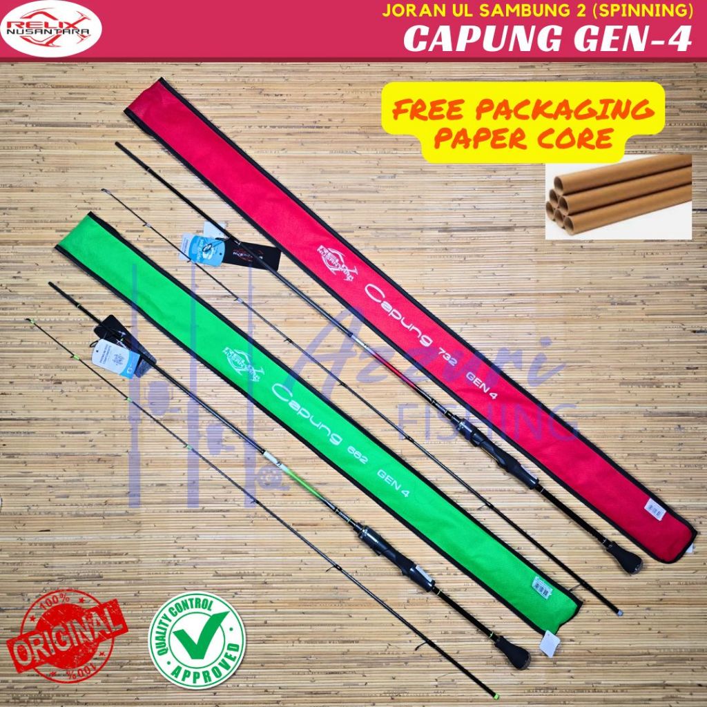 Joran Relix Nusantara CAPUNG GEN 4 - JORAN ULTRALIGHT / JORAN UL / JORAN SPINNING