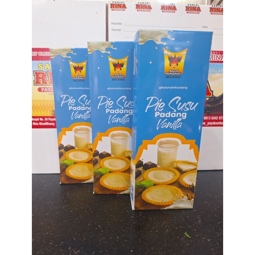 

Pie Susu Vanila