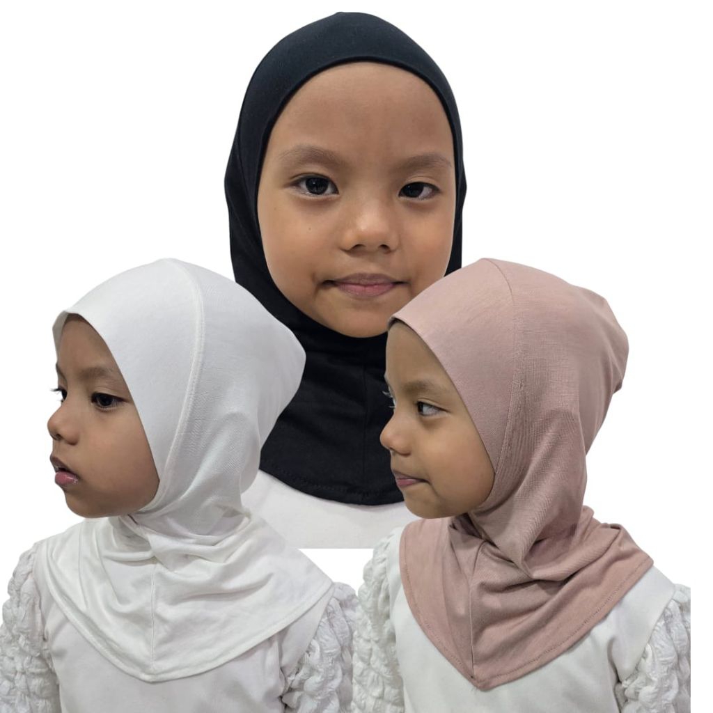 Inner Ciput Anak | Ciput Ninja Anak | Inner Hijab Anak | Ciput Jilbab Anak | Dalaman Hijab Anak | Da