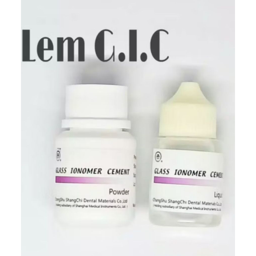 Lem GIC dental Lem behel gigi/lem tambalan gigi/Lem behel