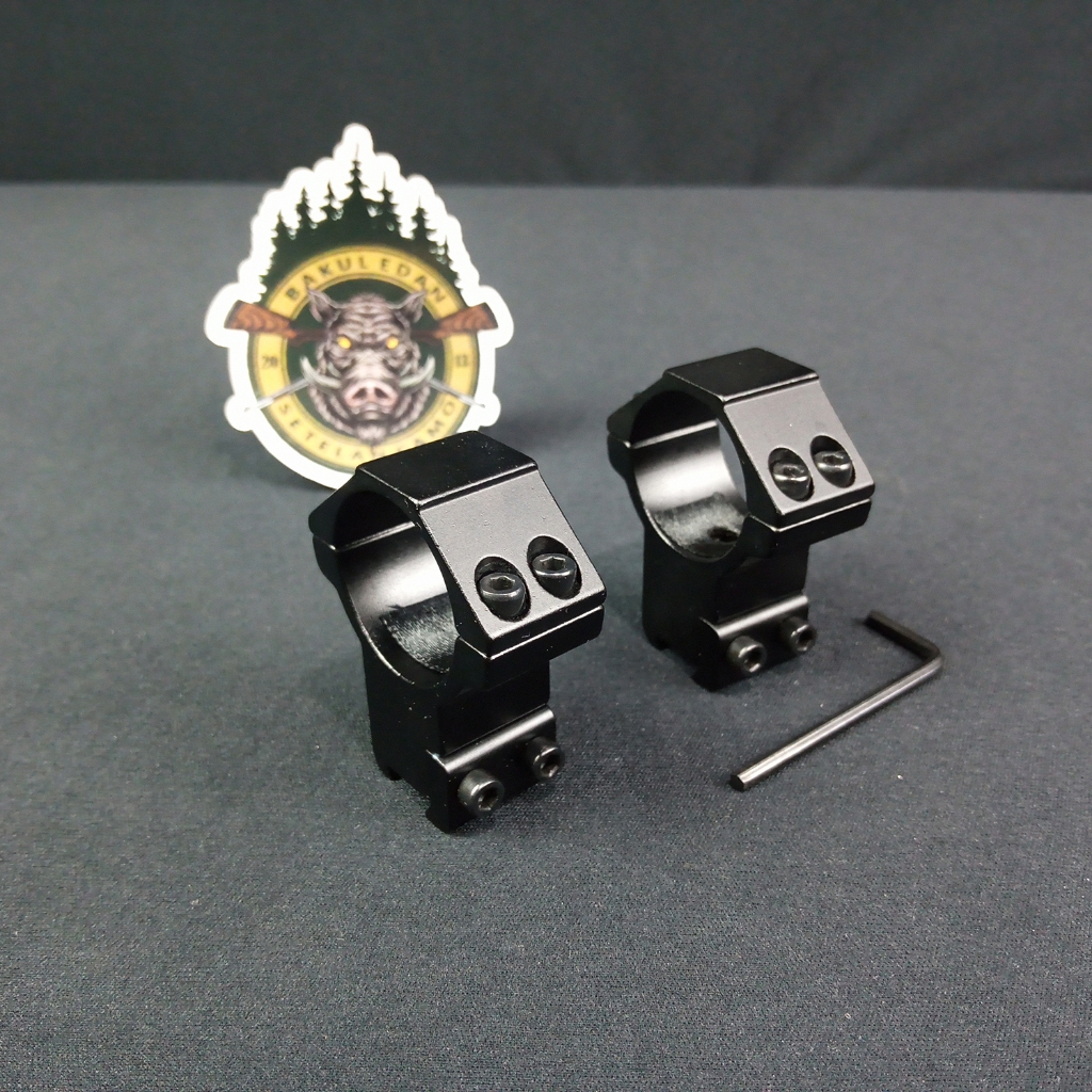 MOUNTING DOBEL BAUT OD30 REL 11 TINGGI / MONTING TELESKOP OD30 REL 11 (SC2232)