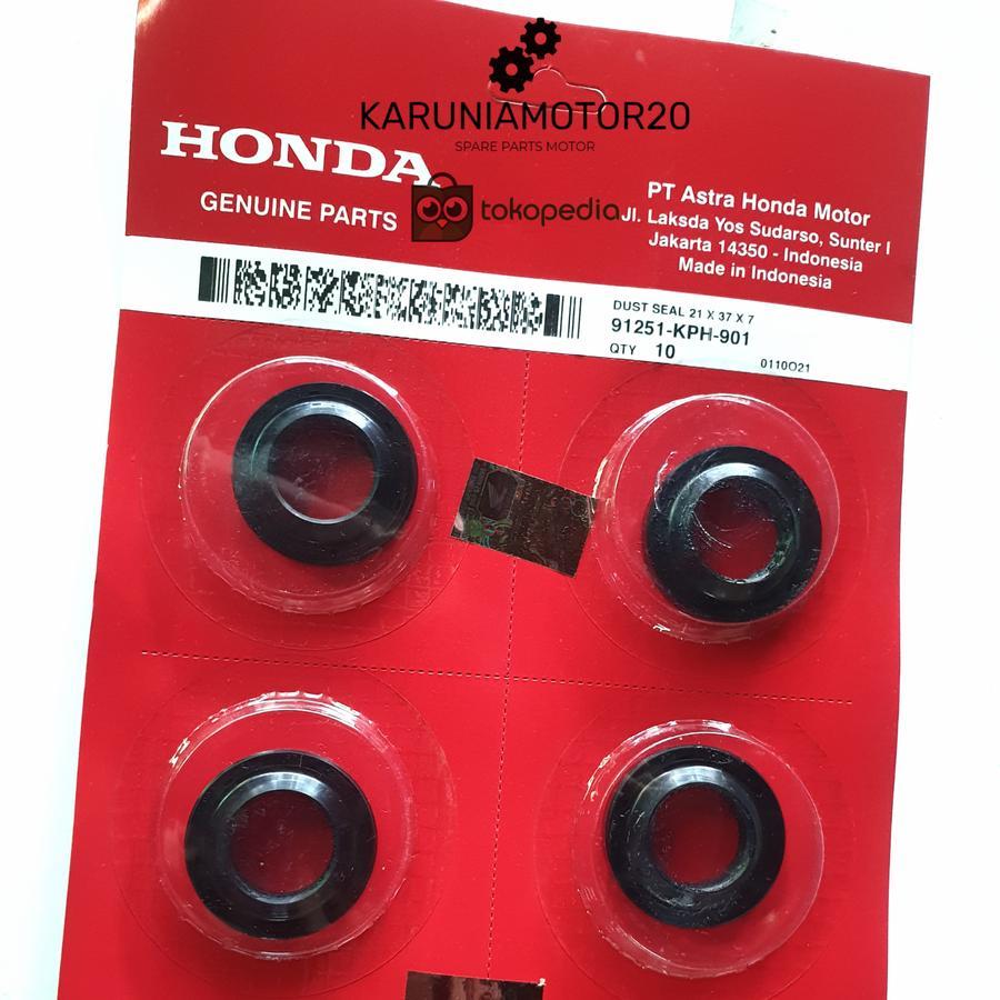 Seal Tromol Depan CB/Star/Prima/Grand/Supra Original AHM 91251-KPH-901