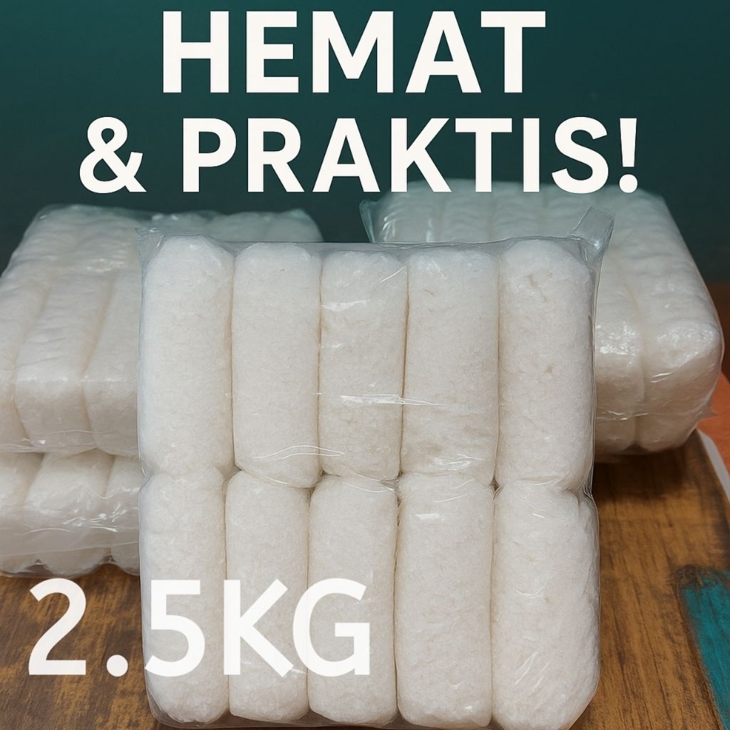 

Garam Krosok Kemasan 2.5 Kg/Garam ikan super hemat tradisional