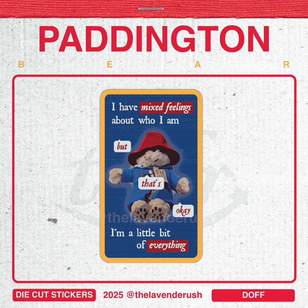 

[tldr] Paddington STICKER | Sticker Film Movie Laptop Aesthetic