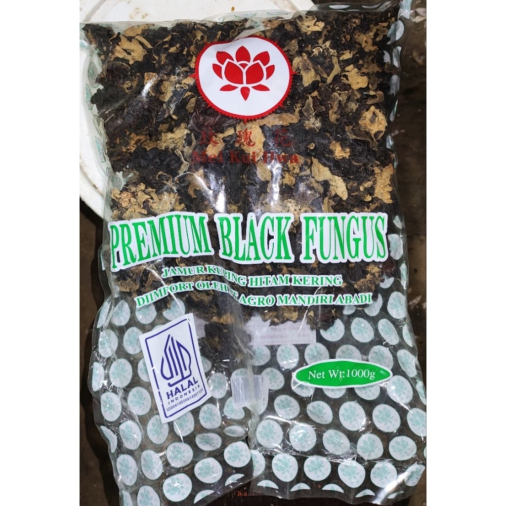 

Jamur Kuping Hitam Kering (Black Fungus) Premium