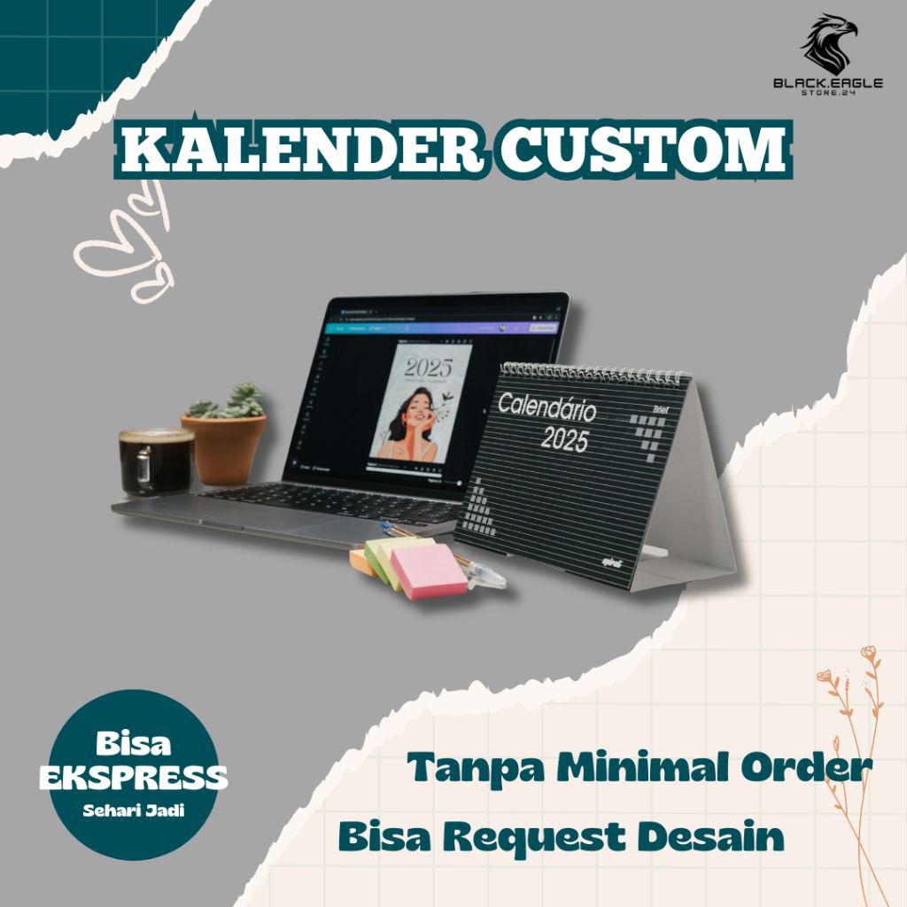 

Kalender Custom / Kalender Meja / Souvenir Kalender Mini