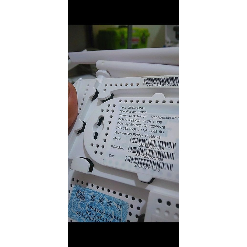 ont XPON ONU dual band