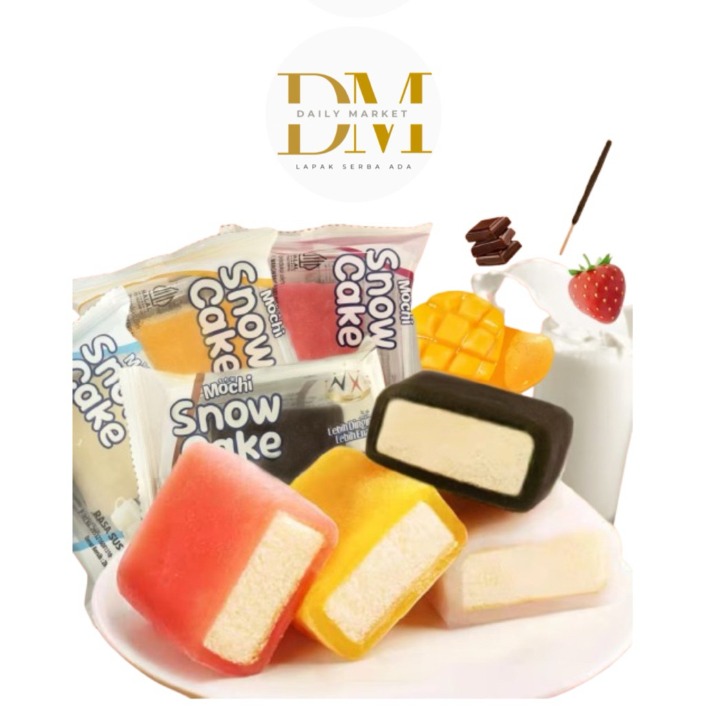 

MOCHI SNOW CAKE BUNDLING 4 PCS/ Mochi Snow Cake/ Mochi Viral