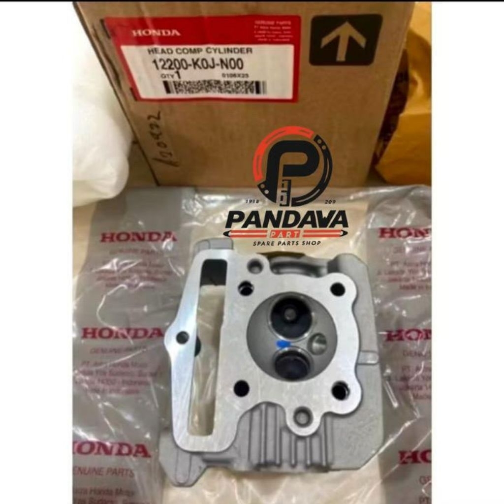 12200K0JN00 HEAD COMP K0J CYLINDER HEAD KOJ BLOK HEAD K0J GENIO SCOOPY K2F BEAT K1A ORI AHM