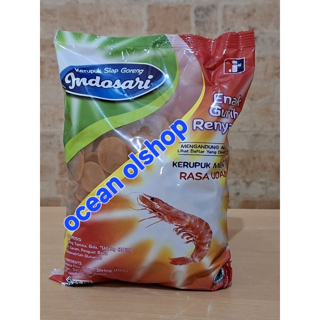 

Kerupuk mentah Indosari rasa Udang