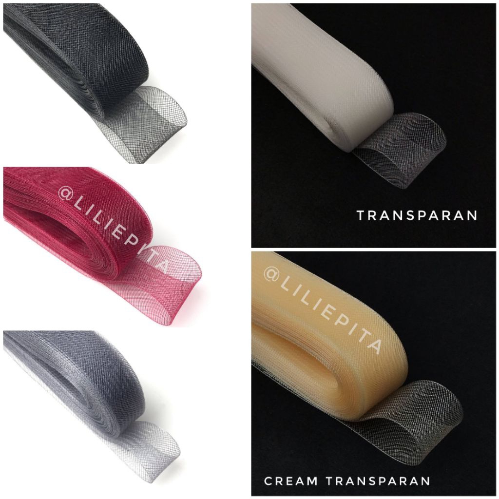 50 YARD - 1.5 CM YURE KAKU/ HORSE HAIR KAKU/YURE KAKU/PENGEMBANG ROK