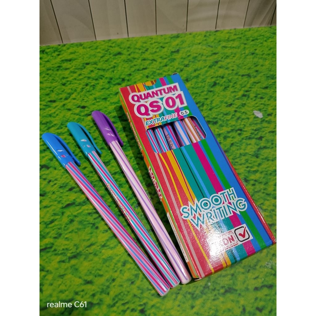 

Bolpoin Quantum QS01 isi 12pc murah berkualitas