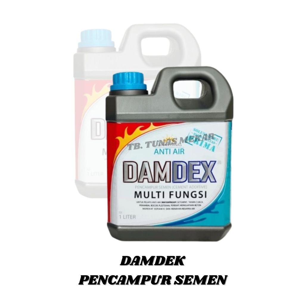 DAMDEX Multifungsi 1 Liter / damdex obat cor / damdex anti bocor / damdex campuran semen / damdex pe