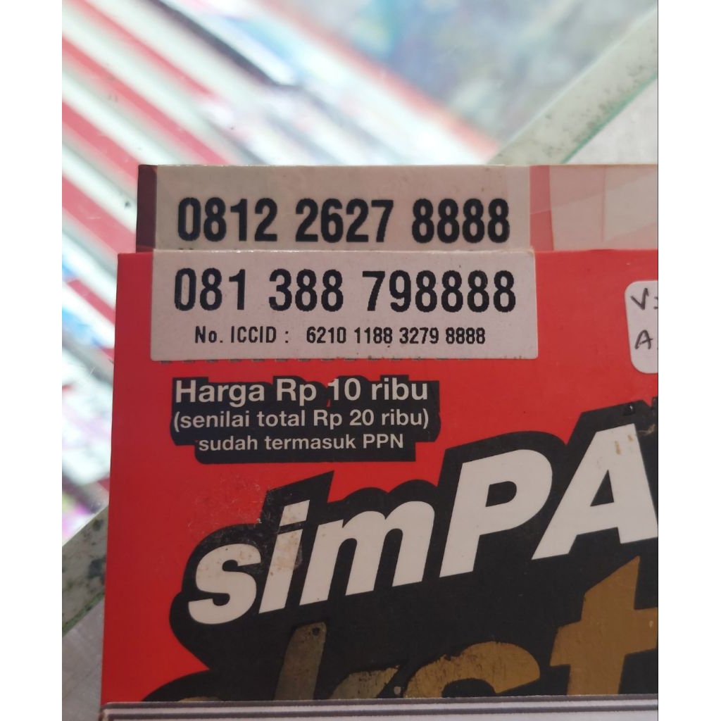 NOMOR CANTIK TELKOMSEL SIMPATI KWARTED 8888 KWARTED 9999 EKOR RAPIH HOKI - 081X 262 78888