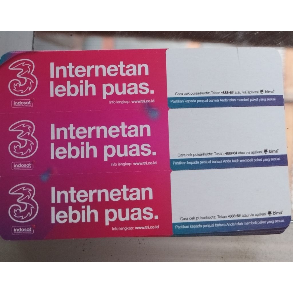 Voucher kosong tri
