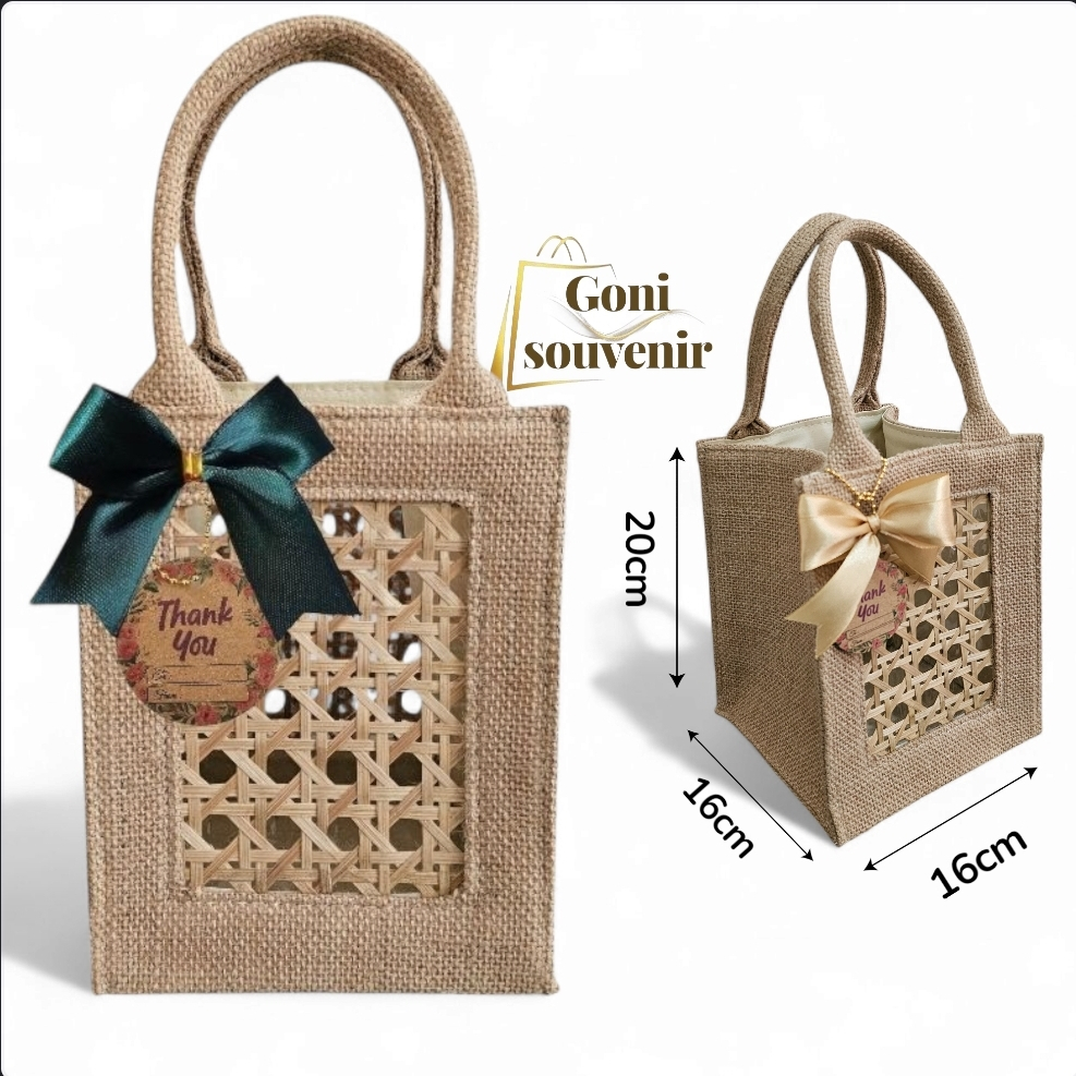 

Tas Goni Souvenir Cocok Untuk Hampers, Parcel, Natal, Imlek, Lebaran, Wedding [16 x 16 x 20]