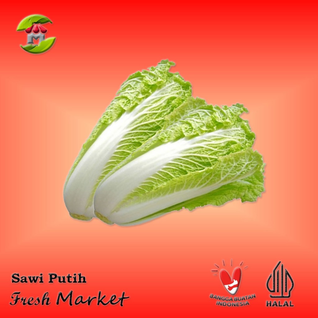 

[JAKTIM] Sawi Putih Segar Pack 450gr - 500gr