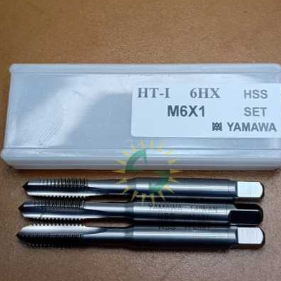 HAND TAP YAMAWA M6 x 1 / HAND TAP M6x1 YAMAWA ORIGINAL JAPAN / MANUAL TAP M6X1 YAMAWA ORIGINAL JAPAN