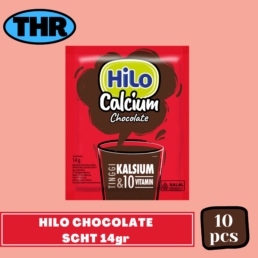 

Hilo Calcium Chocolate 1 Renceng isi 10pcs (sachet)