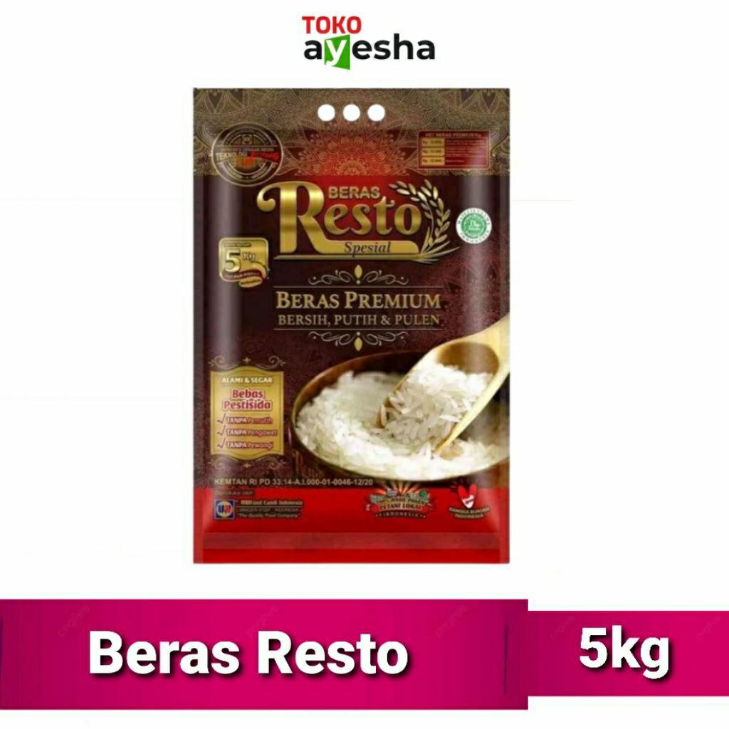 

Beras Premium Resto Spesial 5 kg