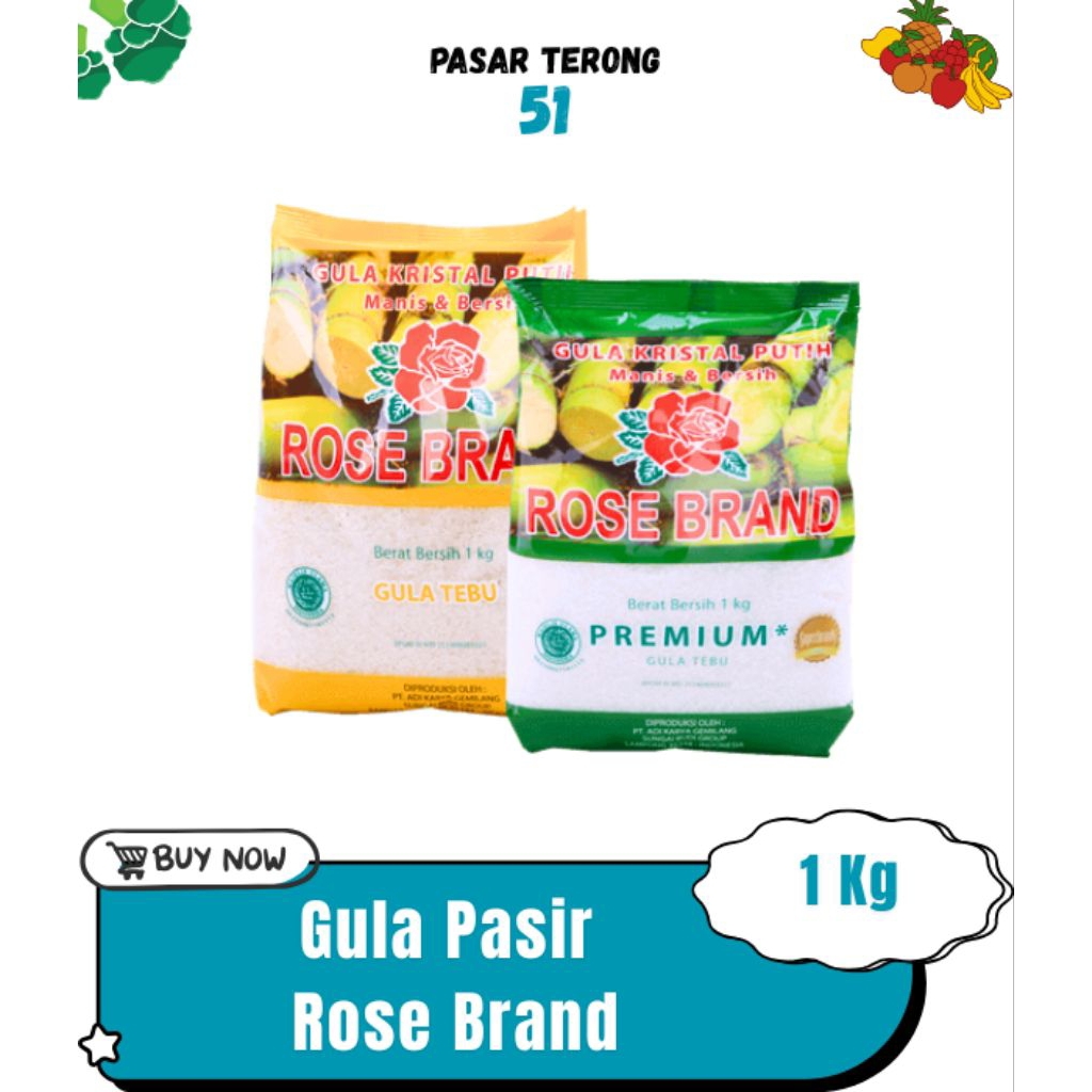

Gula Rose Brand 1Kg