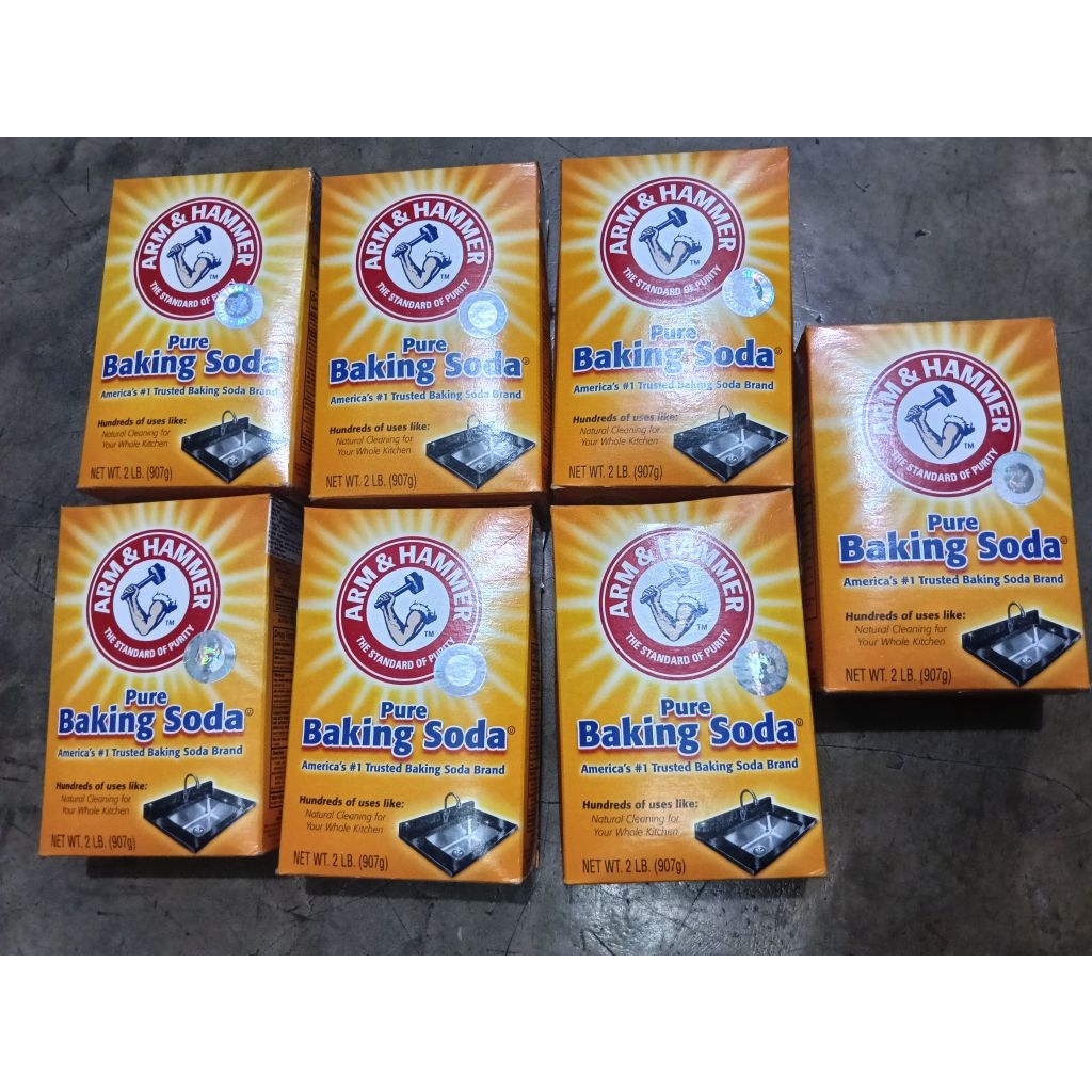 

PURE BAKING SODA, SODA KUE ARM & HAMMER USA 907GR. ARM & HAMMER BAKING SODA 907GR