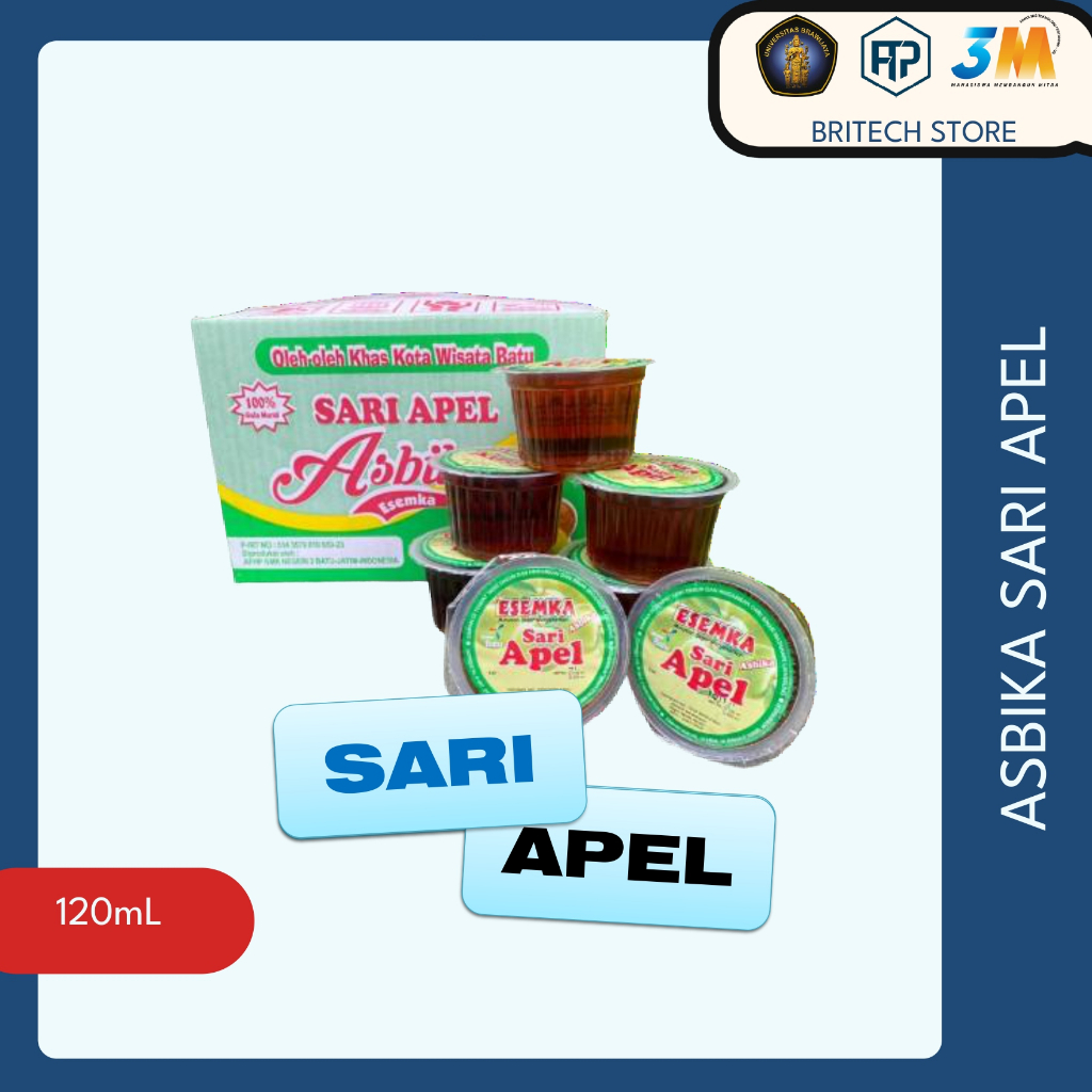 

Sari Apel Cup Asbika Esemka 120 mL (Kardus)