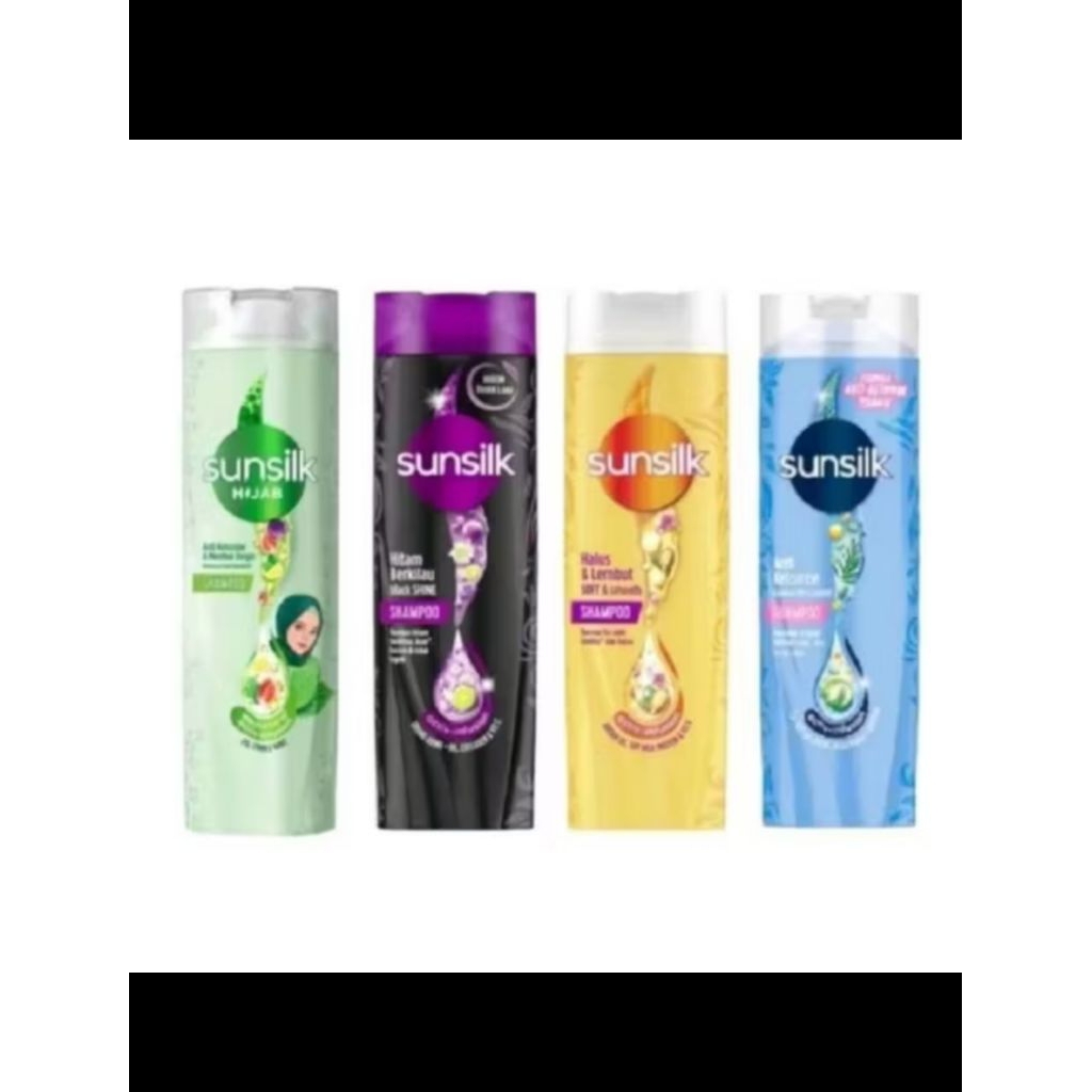 Shampoo Sunsilk 160 ml dan 320 ml / Sunsilk hijab / conditioner shampoo / sunsilk hitam / shampoo Su
