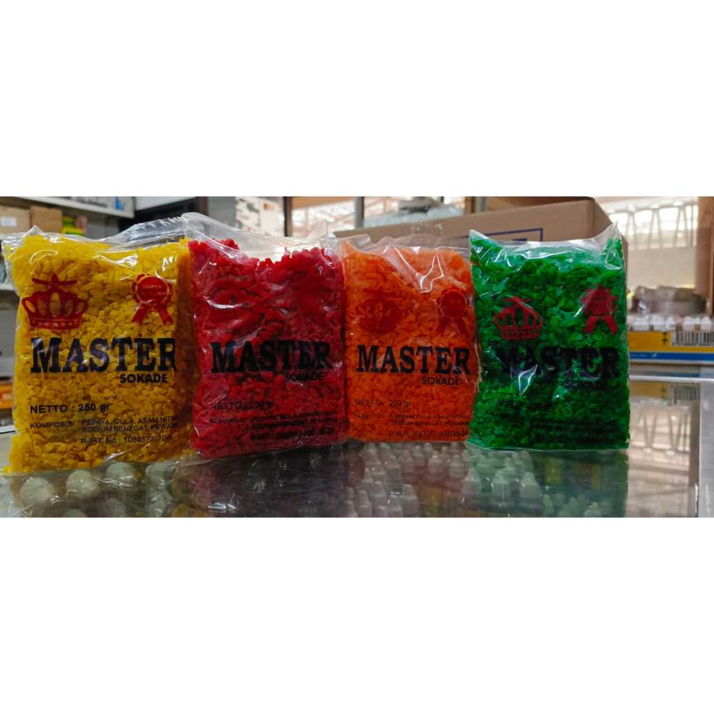 

Sukade Master 250 Gr - Manis dan Warna Kilap