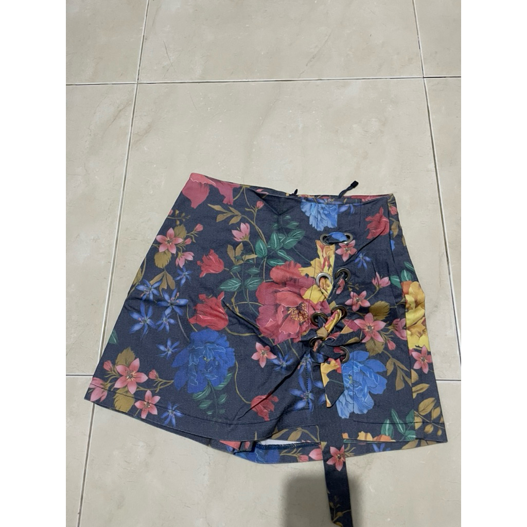 skort floral (preloved)